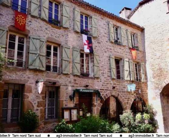 Immobilier Tarn. Bâtisse du 13e siècle entièrement rénovée. à vendre